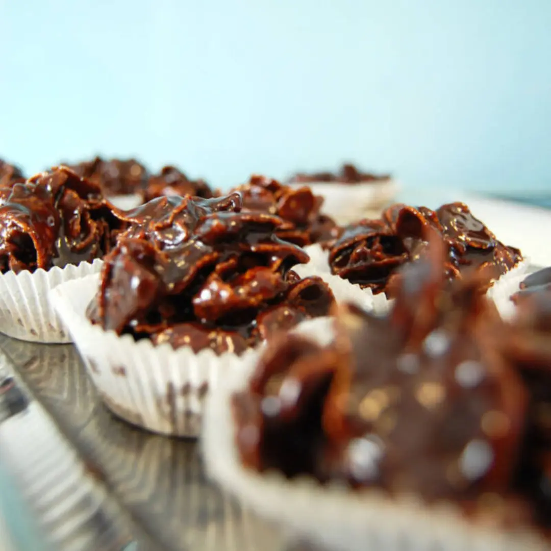 Cornflakeskakor i muffinsform